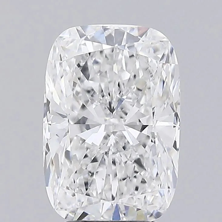 3.30ct Cushion modified Lab Grown Diamond (Colour E, Clarity VVS2, IGI Certified)