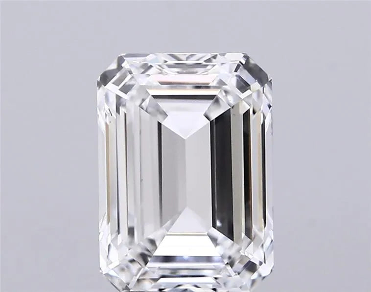 3.30ct Emerald Lab Grown Diamond (Colour D, Clarity IF, IGI Certified)
