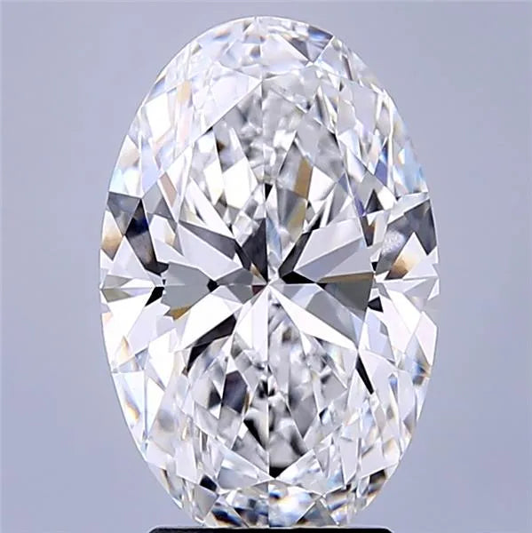 3.30ct Oval Lab Grown Diamond (Colour D, Clarity VVS1, IGI Certified)
