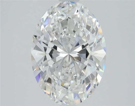 3.30ct Oval Lab Grown Diamond (Colour D, Clarity VVS2, IGI Certified)
