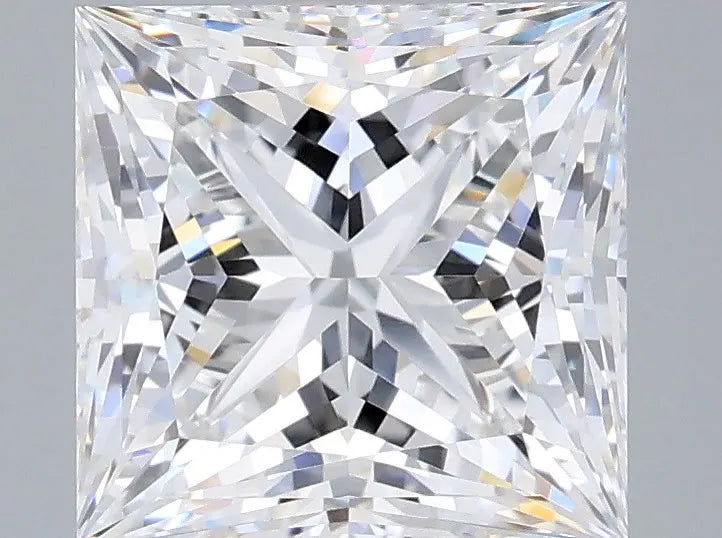 3.30ct Princess Lab Grown Diamond (Colour E, Clarity VVS2, IGI Certified)