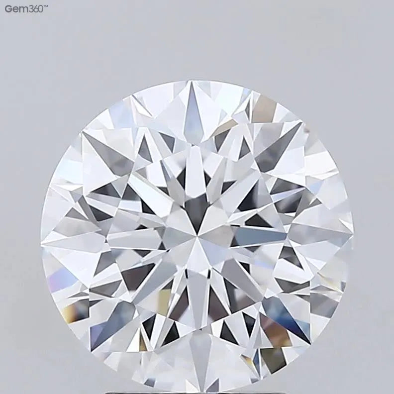 3.30ct Round Lab Grown Diamond (Colour E, Clarity VVS2, Cut ID, IGI Certified)
