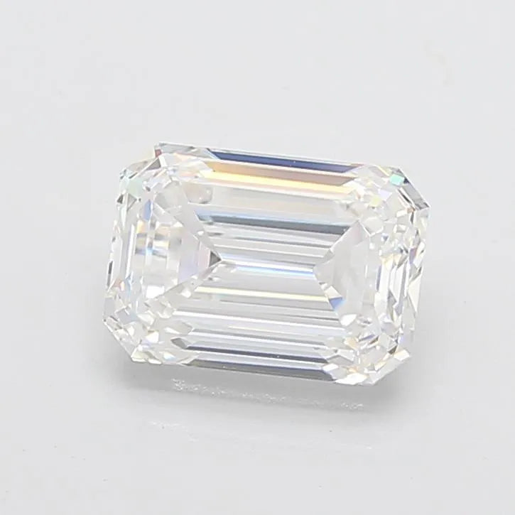 3.31ct Emerald Lab Grown Diamond (Colour D, Clarity IF, IGI Certified)
