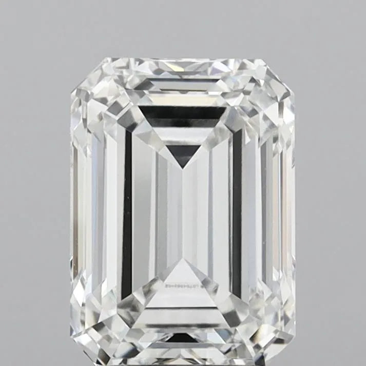 3.31ct Emerald Lab Grown Diamond (Colour F, Clarity VVS1, IGI Certified)