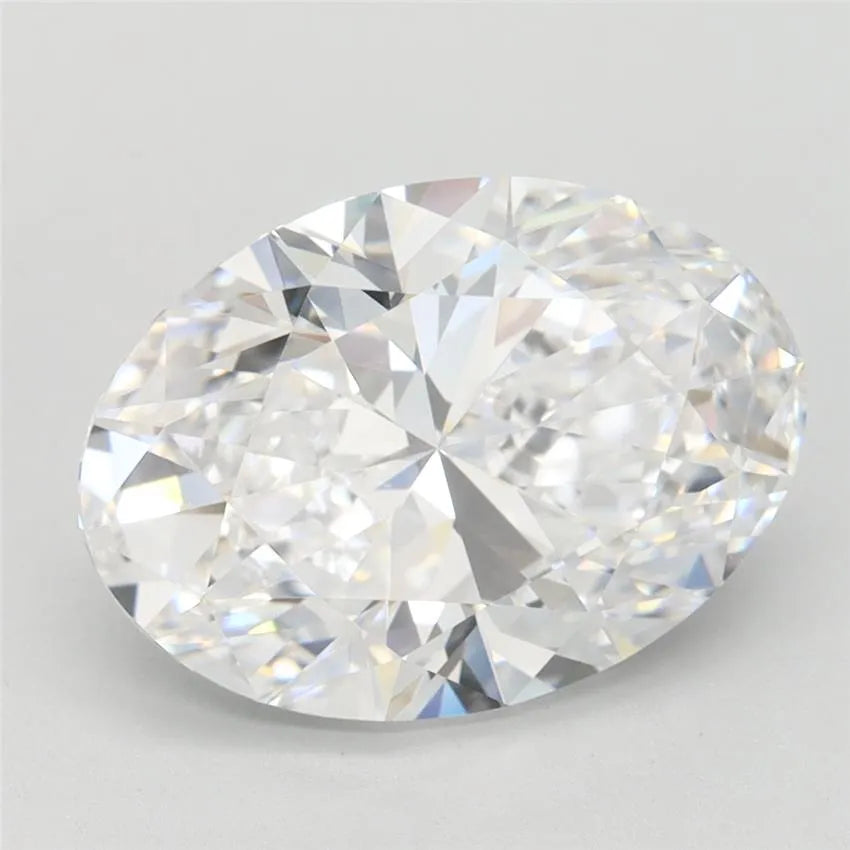 3.31ct Oval Lab Grown Diamond (Colour D, Clarity IF, IGI Certified)