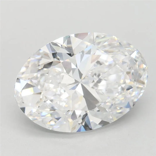 3.31ct Oval Lab Grown Diamond (Colour D, Clarity IF, IGI Certified)