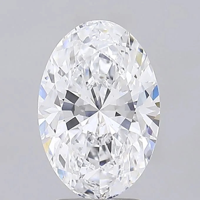 3.31ct Oval Lab Grown Diamond (Colour D, Clarity VVS2, IGI Certified)