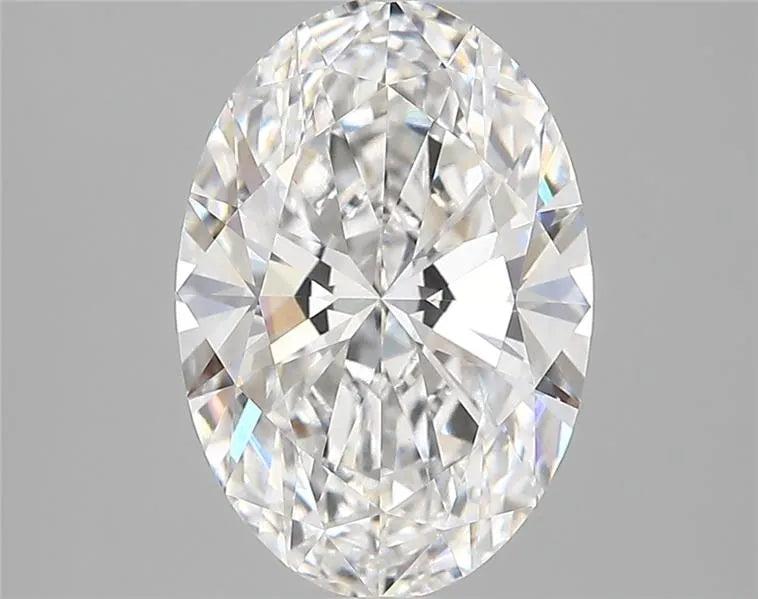 3.31ct Oval Lab Grown Diamond (Colour E, Clarity VVS2, IGI Certified)