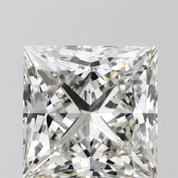3.31ct Princess Lab Grown Diamond (Colour H, Clarity VVS2, IGI Certified)
