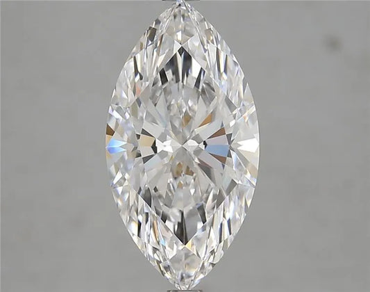 3.32ct Marquise Lab Grown Diamond (Colour D, Clarity VVS1, Cut EX, IGI Certified)