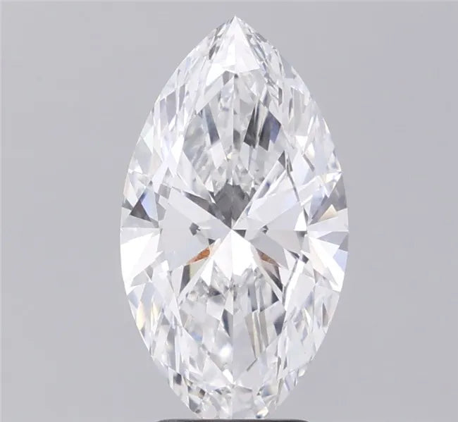 3.32ct Marquise Lab Grown Diamond (Colour D, Clarity VVS2, IGI Certified)
