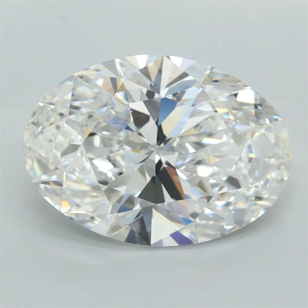 3.32ct Oval Lab Grown Diamond (Colour E, Clarity FL, IGI Certified)