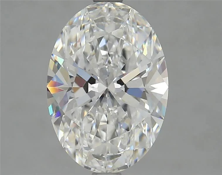 3.32ct Oval Lab Grown Diamond (Colour E, Clarity VVS1, GIA Certified)