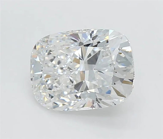 3.33ct Cushion modified Lab Grown Diamond (Colour E, Clarity VVS2, GIA Certified)
