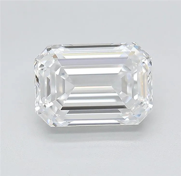 3.33ct Emerald Lab Grown Diamond (Colour D, Clarity IF, Cut EX, IGI Certified)