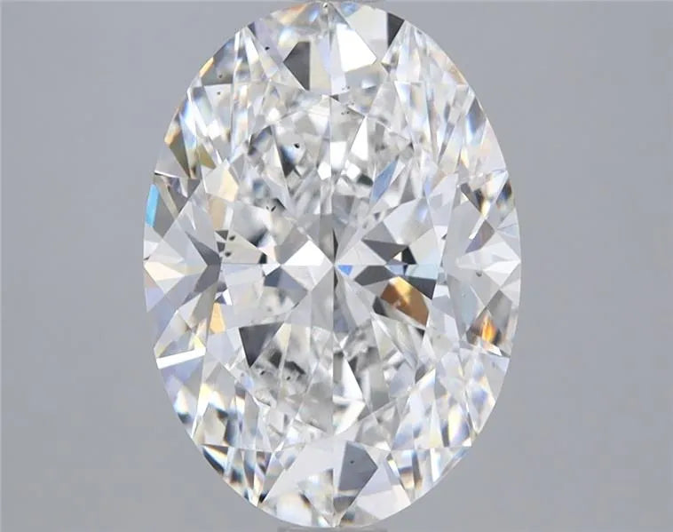 3.33ct Oval Lab Grown Diamond (Colour E, Clarity VS2, IGI Certified)