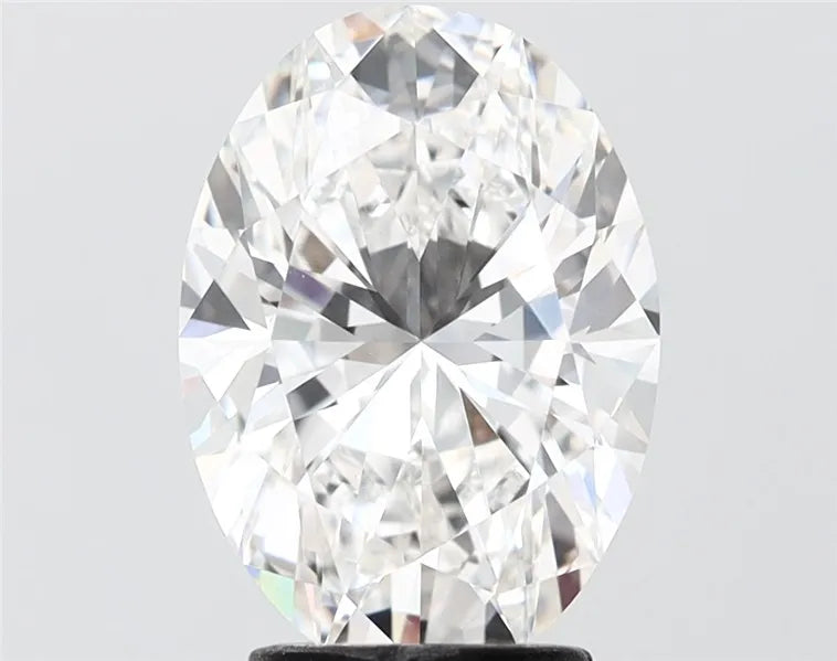 3.33ct Oval Lab Grown Diamond (Colour F, Clarity VVS2, IGI Certified)