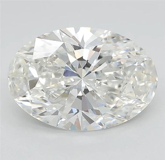 3.33ct Oval Lab Grown Diamond (Colour G, Clarity VVS1, IGI Certified)