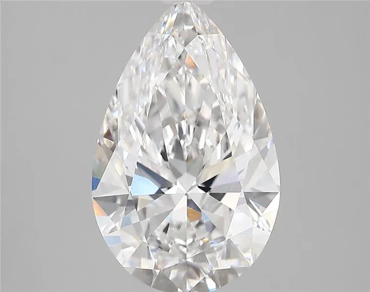 3.33ct Pear Lab Grown Diamond (Colour E, Clarity VVS1, IGI Certified)