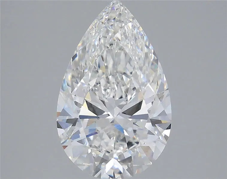 3.33ct Pear Lab Grown Diamond (Colour E, Clarity VVS2, IGI Certified)