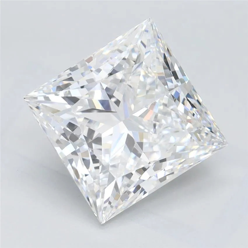 3.33ct Princess Lab Grown Diamond (Colour D, Clarity VVS1, GIA Certified)