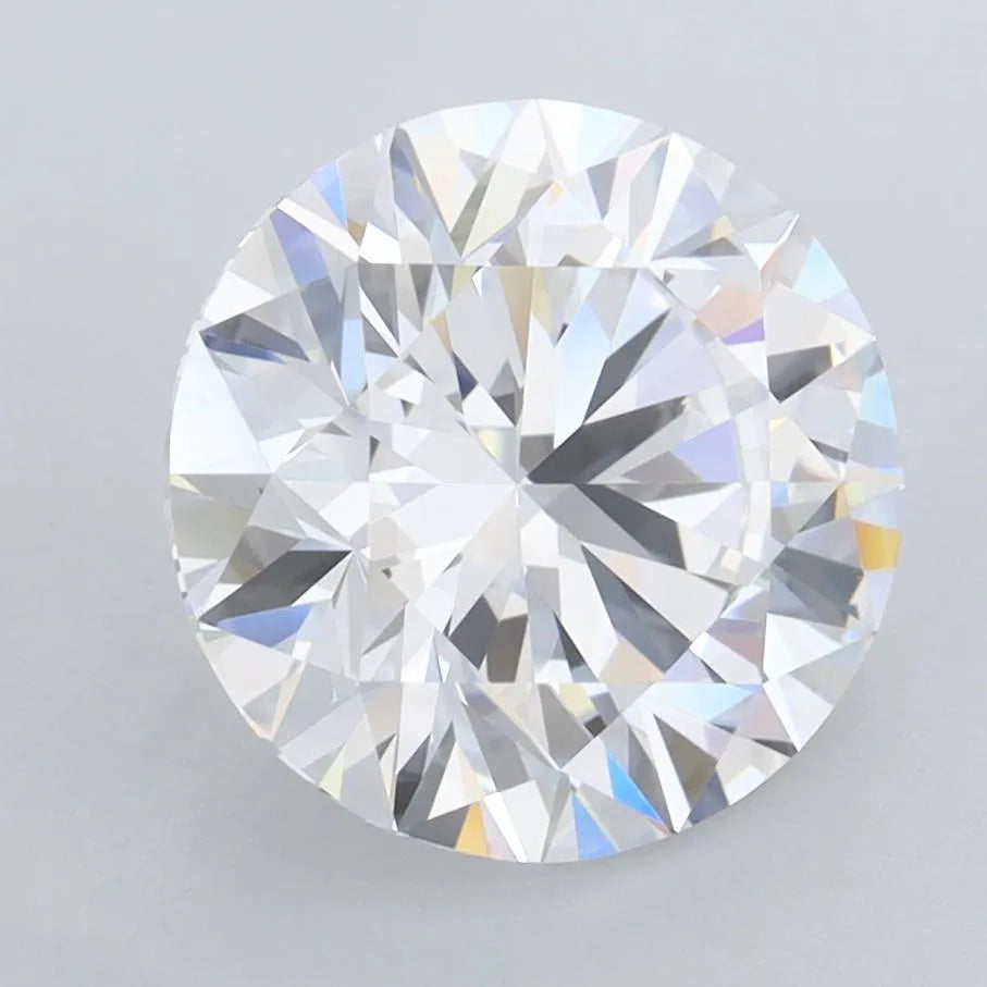 3.33ct Round Lab Grown Diamond (Colour D, Clarity FL, Cut ID, IGI Certified)
