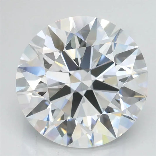 3.33ct Round Lab Grown Diamond (Colour D, Clarity VVS1, Cut EX, GIA Certified)
