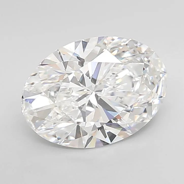 3.34ct Oval Lab Grown Diamond (Colour D, Clarity VVS1, Cut EX, IGI Certified)