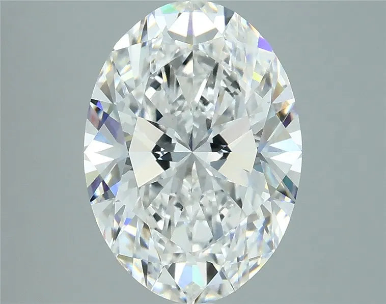 3.34ct Oval Lab Grown Diamond (Colour E, Clarity VVS2, Cut EX, GCAL Certified)