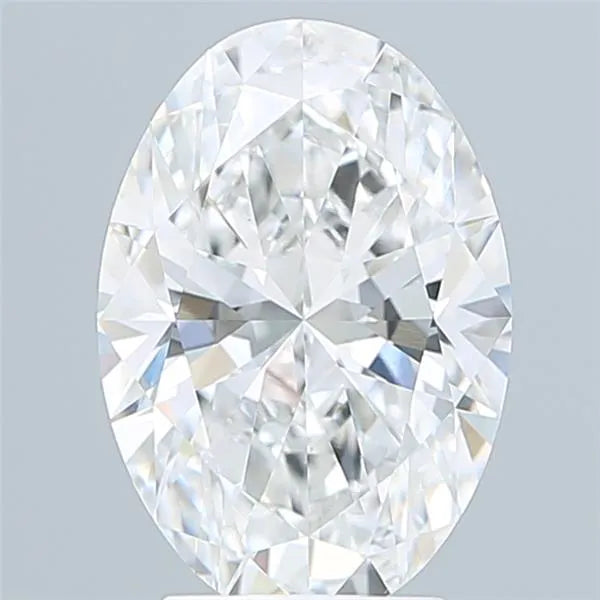 3.34ct Oval Lab Grown Diamond (Colour E, Clarity VVS2, IGI Certified)