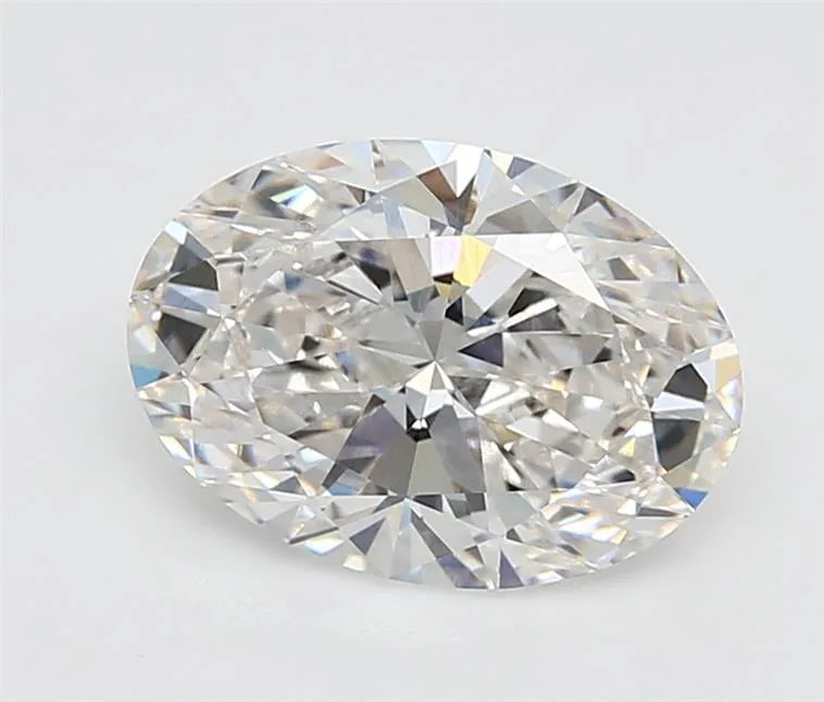 3.34ct Oval Lab Grown Diamond (Colour G, Clarity VVS2, GIA Certified)