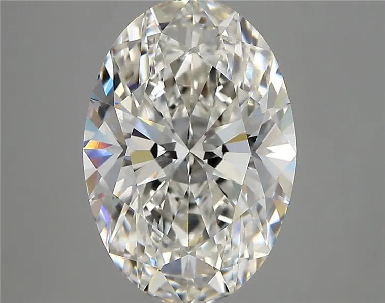 3.34ct Oval Lab Grown Diamond (Colour G, Clarity VVS2, IGI Certified)
