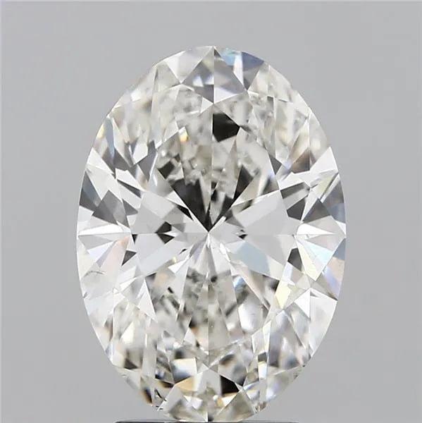 3.34ct Oval Lab Grown Diamond (Colour H, Clarity VS2, IGI Certified)
