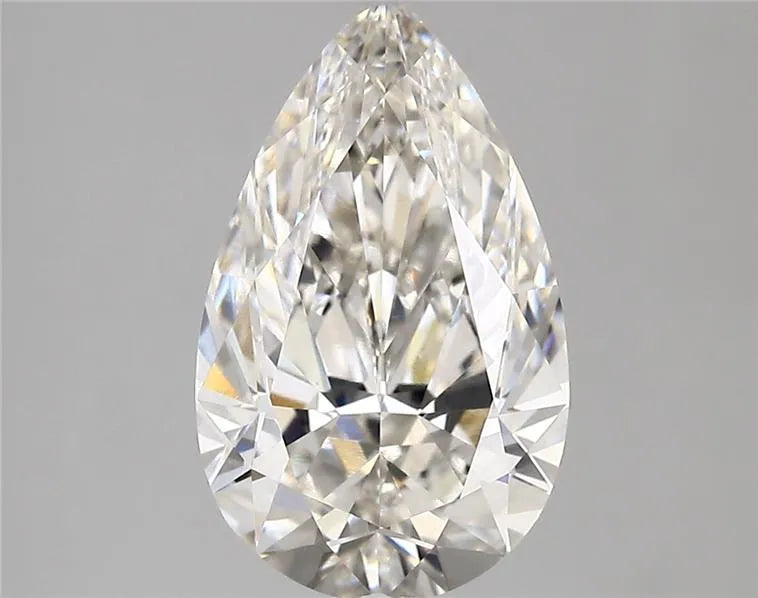 3.34ct Pear Lab Grown Diamond (Colour G, Clarity VVS2, IGI Certified)