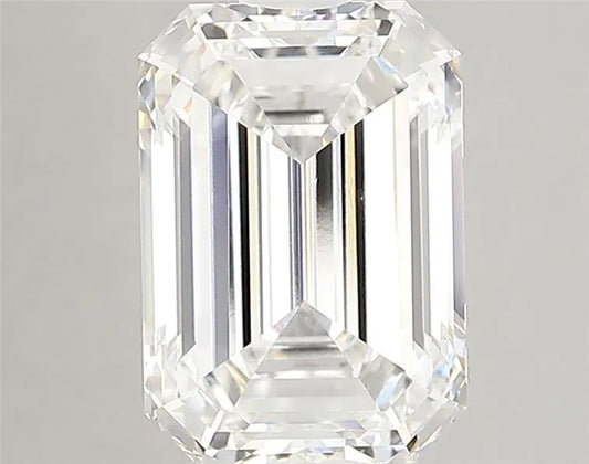 3.35ct Emerald Lab Grown Diamond (Colour F, Clarity VVS1, IGI Certified)