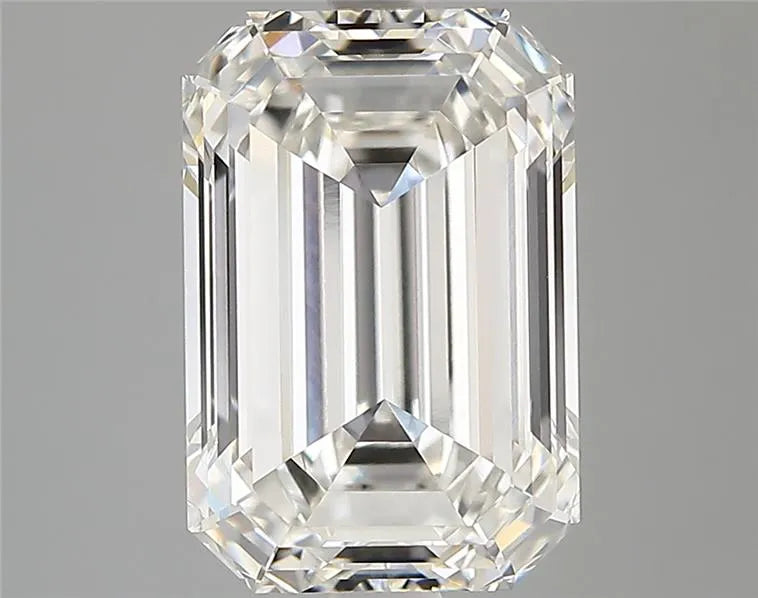3.35ct Emerald Lab Grown Diamond (Colour G, Clarity VVS2, IGI Certified)