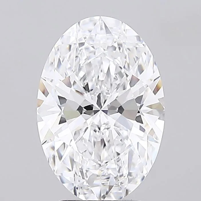 3.35ct Oval Lab Grown Diamond (Colour D, Clarity FL, Cut EX, IGI Certified)