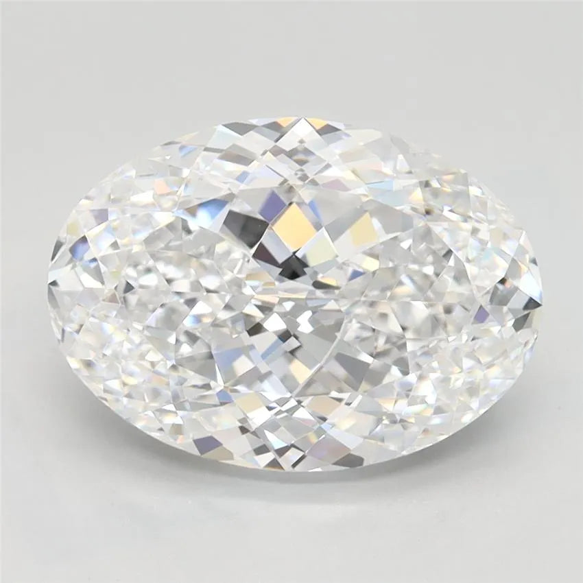 3.35ct Oval Lab Grown Diamond (Colour D, Clarity IF, IGI Certified)