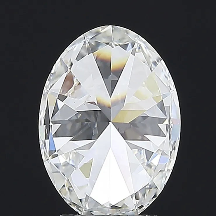 3.35ct Oval Lab Grown Diamond (Colour F, Clarity VVS2, IGI Certified)