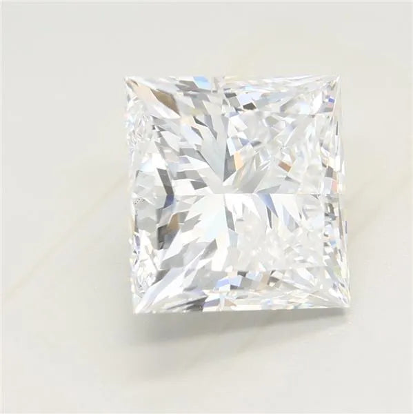 3.35ct Princess Lab Grown Diamond (Colour D, Clarity IF, IGI Certified)