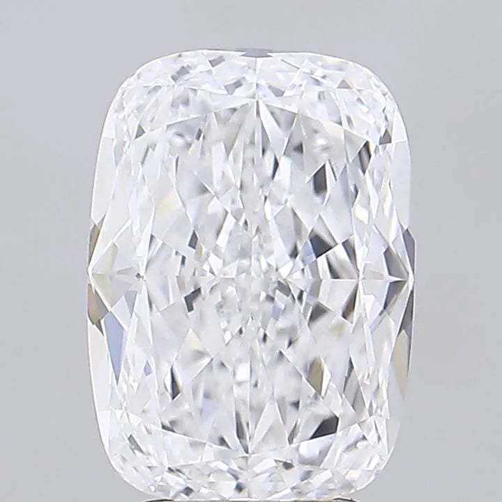 3.36ct Cushion modified Lab Grown Diamond (Colour D, Clarity VVS2, IGI Certified)