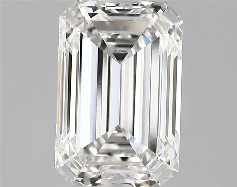 3.36ct Emerald Lab Grown Diamond (Colour D, Clarity VVS2, IGI Certified)