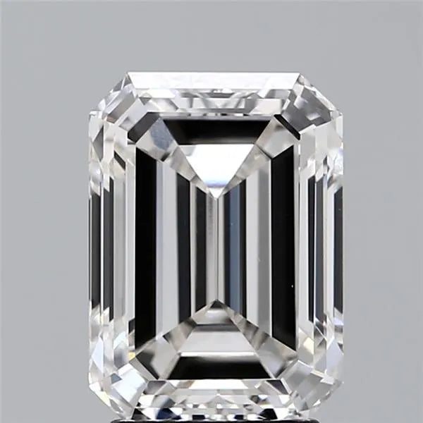 3.36ct Emerald Lab Grown Diamond (Colour G, Clarity VS1, IGI Certified)