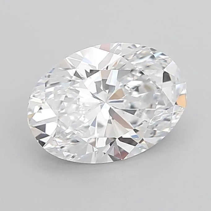 3.36ct Oval Lab Grown Diamond (Colour D, Clarity VVS1, Cut EX, IGI Certified)