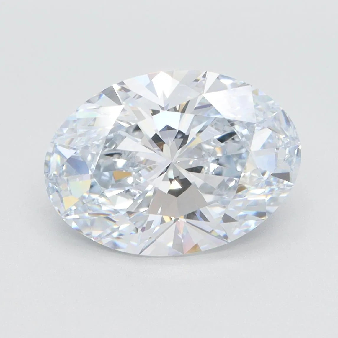 3.36ct Oval Lab Grown Diamond (Colour H, Clarity VVS1, IGI Certified)