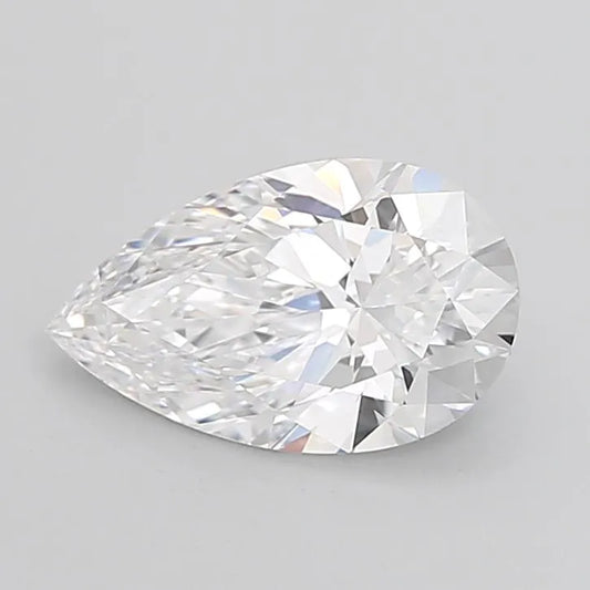 3.36ct Pear Lab Grown Diamond (Colour D, Clarity IF, Cut EX, IGI Certified)