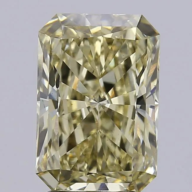 3.36ct Radiant Lab Grown Diamond (Colour Fancy Yellow, Clarity VS1, IGI Certified)