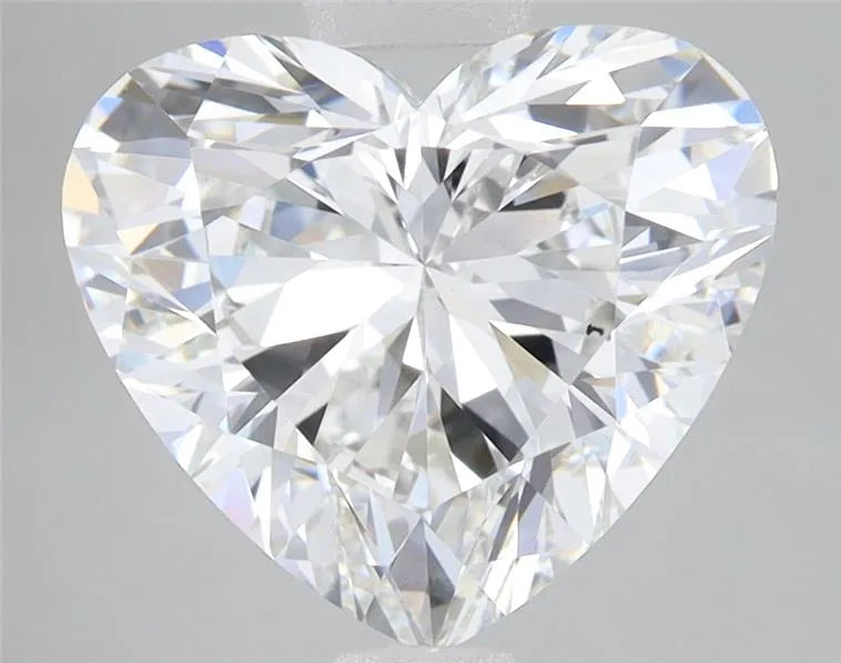 3.37ct Heart Lab Grown Diamond (Colour G, Clarity SI1, GIA Certified)