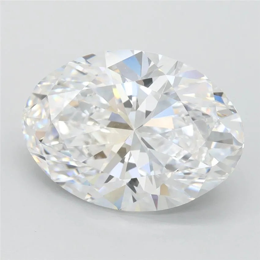3.37ct Oval Lab Grown Diamond (Colour D, Clarity IF, Cut EX, IGI Certified)