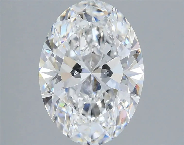3.37ct Oval Lab Grown Diamond (Colour D, Clarity VVS1, IGI Certified)